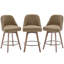 Tabouret de comptoir pivotant 26 po Makylia-1851578247