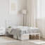 Cadre de lit en métal 12 po avec tête de lit sans matelas-1461949977-1461949979