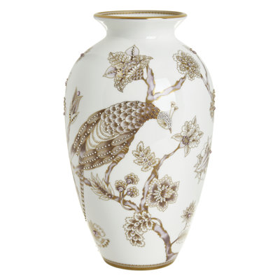 Pavo Bone China Table Vase