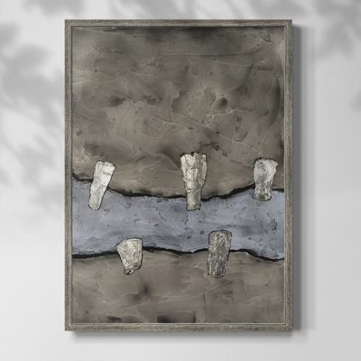 Stonemasonry I Framed Print - Solid Wood