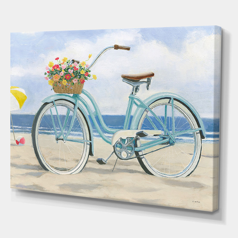 « rw beach fleurs ii », impression sur toile tendue, H 30 po x l 40 po x P 1,5 po