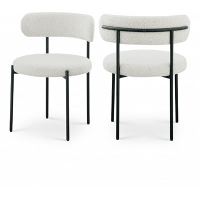 Chaise de salle à manger Doratha Boucle
