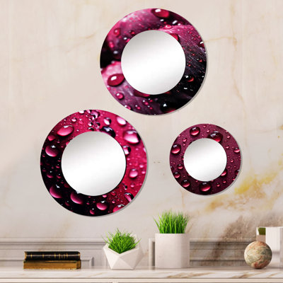 Devanshi Metal Round Mirror
