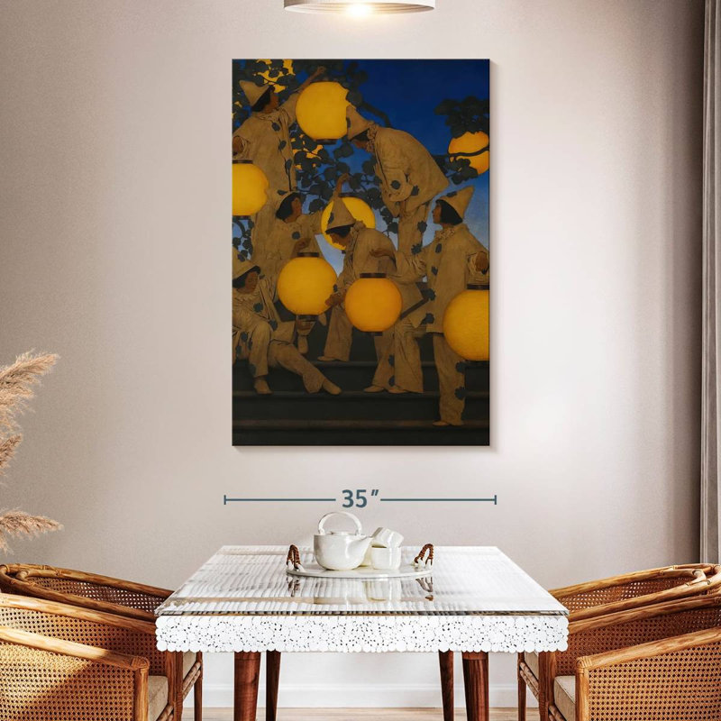 Leisha The Lantern Bearers, 51" H x 34" W