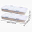 Under Bed Storage with Wheels 39.8x20.1x5.9 Inch Rolling Storage Bags-109355199