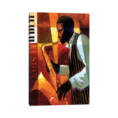 Fusion by Keith Mallett - Wrapped Canvas Painting