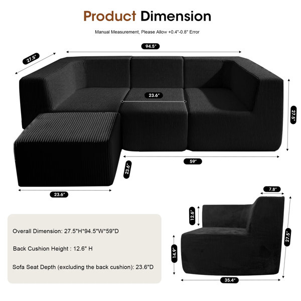 Dimensions du produit