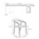 4 - Person Solid Wood Top Double Pedestal Base Dining Set
