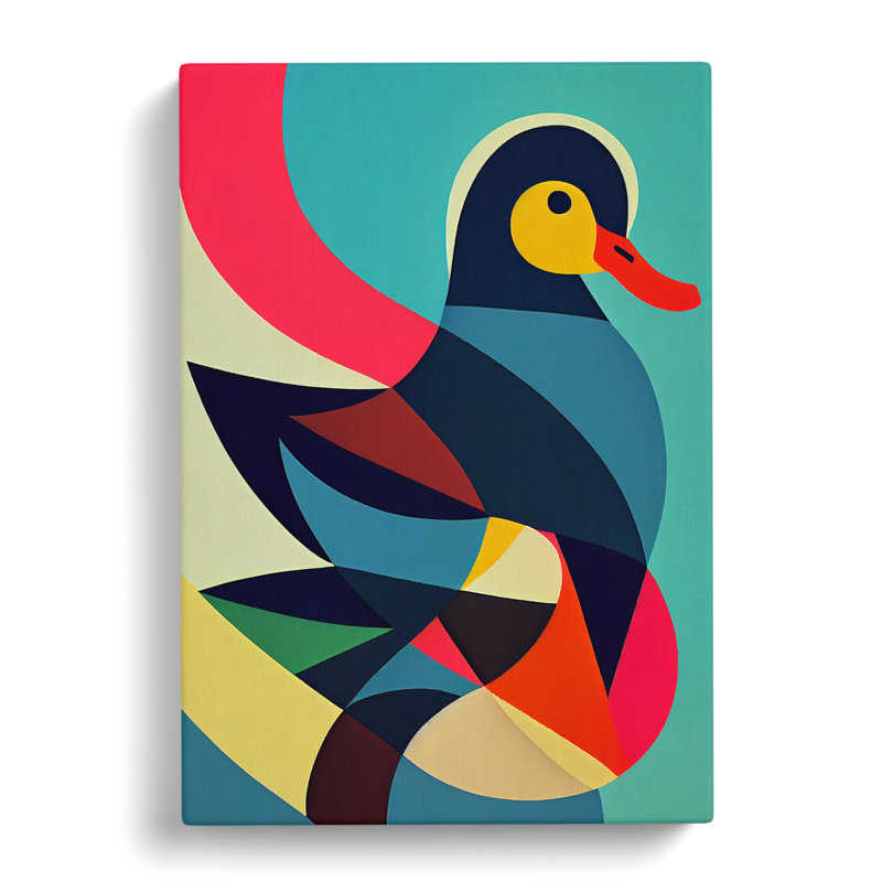Lynnea Duck Abstract Vol.2 - Wrapped Canvas, 76cm H x 50cm W x 3cm D