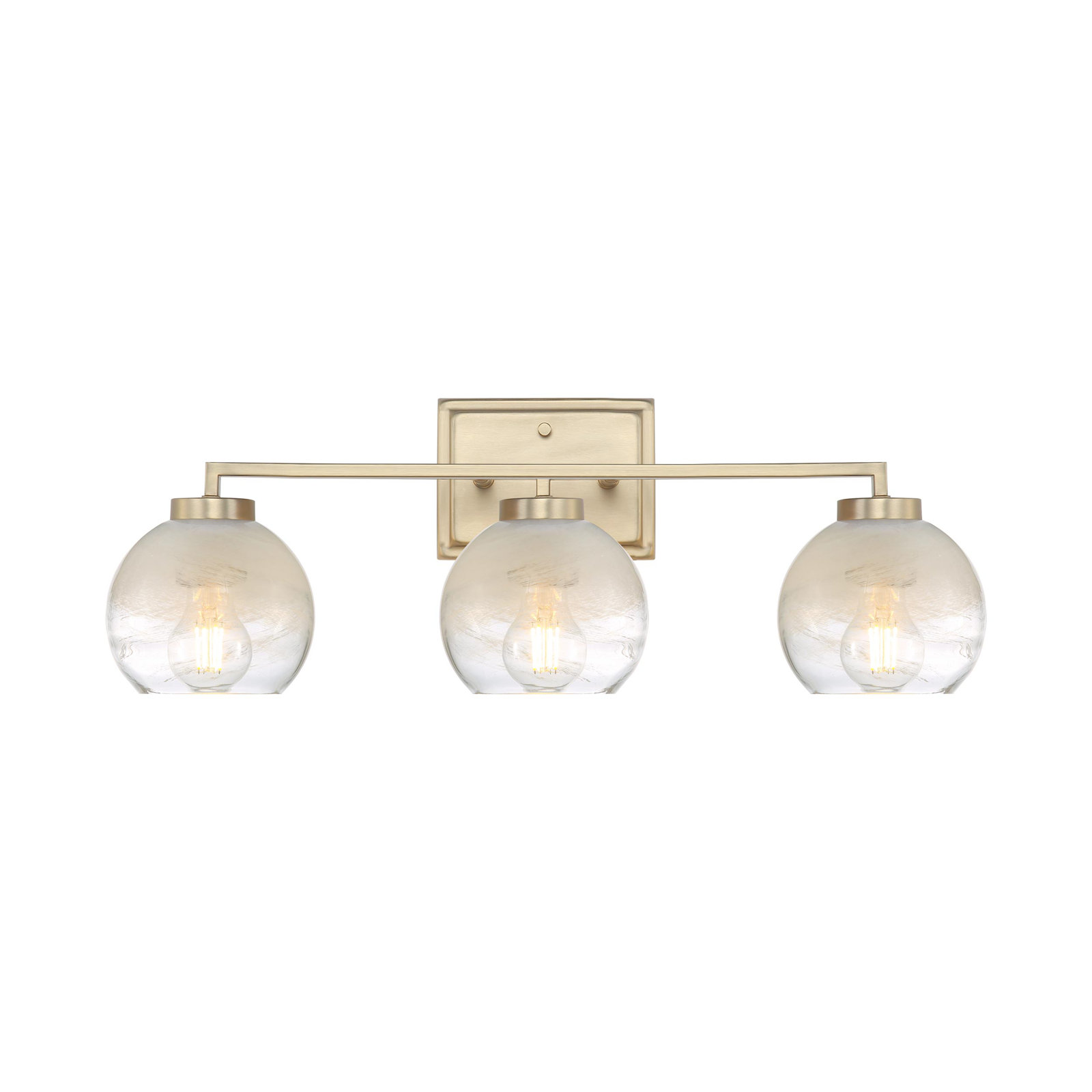 3-Light Vanity Light, Brushed Champagne Bronze
