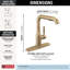 Robinet de cuisine avec douchette extractible Almari-100255275