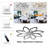 36.22'' 7- Blade Dimmable LED Reversible Flush Mount Ceiling Fan With Remote And App-475066370