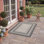 Tapis gris clair / noir Hance
