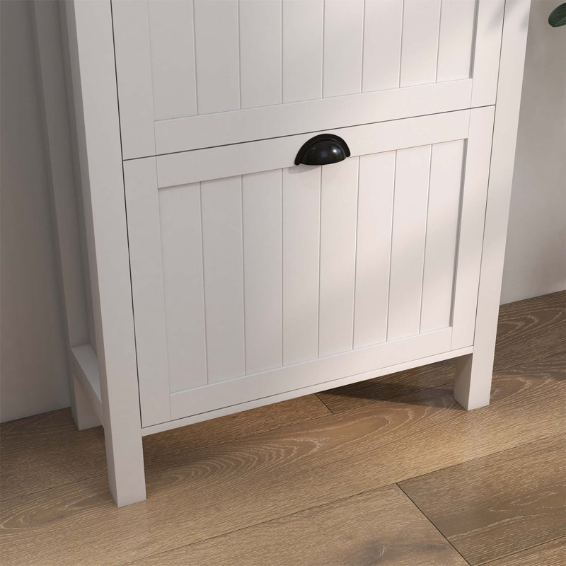 8 Pair Flip Down Shoe Storage