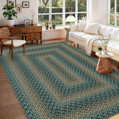 Tapis de couloir intérieur / extérieur en jute pour tapis de cuisine 5 x 7 po