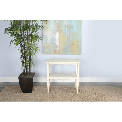 Komor Solid Wood End Table