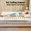 Surmatelas en mousse viscoélastique imprégnée de gel Alvantor, housse souple détachable 2/3/4 po, blanc-126541064-126541065
