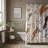 Brown Splotches - Premium Shower Curtain-1205735803