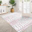 Keyniah Moroccan Machine Washable Area Rugs with Non-Slip Backing for Dining Room Office Entryway-100257020