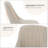 Set of 2/4 Modern Upholstered Dining Chairs, Ergonomic Back Support & 300lbs Capacity with Oak Legs-435648438-435648436