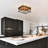 Deanna Glass Flush Mount