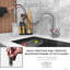 Stylish Modena Single Handle Pull Down Kitchen Faucet with Reversible Osmosis-108999622