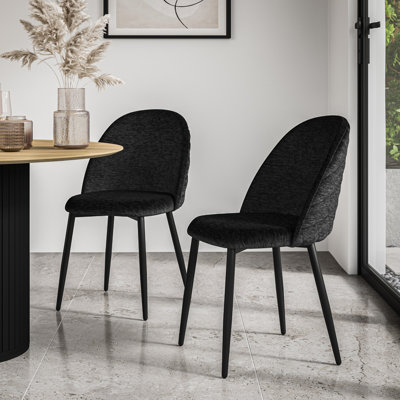 49 cm H Velvet Side Chair