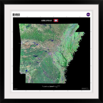 « arkansas-usg state mosaic », impression