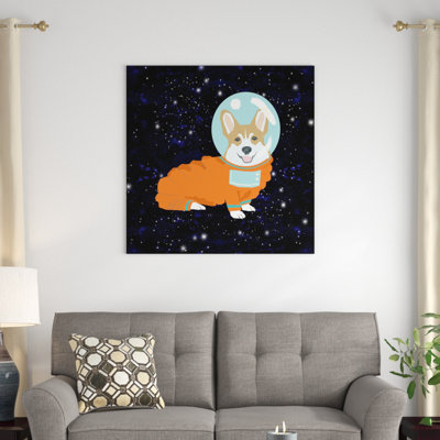 Pet Friendly " Corgi Tan Spacedog " by Pet Friendly