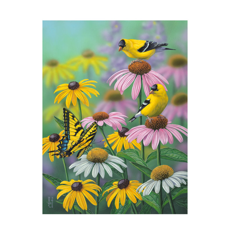 Art sur toile Jeff Hoff, H 14 po x l 19 po