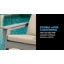 Coussin de chaise d'extérieur - Coussins de chaise d'extérieur à haut dossier 45 po x 21,5 po x 3 po pour meubles de patio, chaises berçantes, Adirondack ou repas - Coussins en tissu résistant à l'eau, à la décoloration et aux rayons UV avec attaches (brun clair)-751191961-599704168
