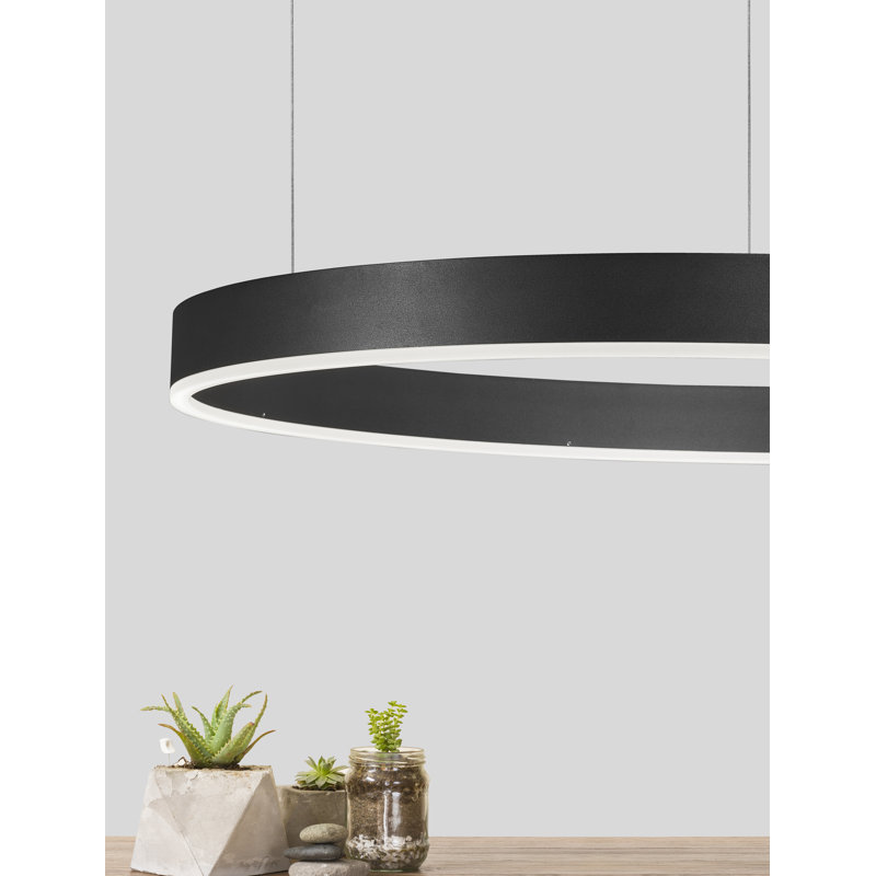 MOTIF 1 - Light Black LED Pendant