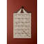 Circus Christmas Calendar Wall Hanging