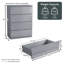 Oslo 3 Piece Bedroom Set (2 Drawer Bedside Chest, 4 Drawer Chest, 2 Door 2 Drawer Wardrobe), (100% FSC)-741547191