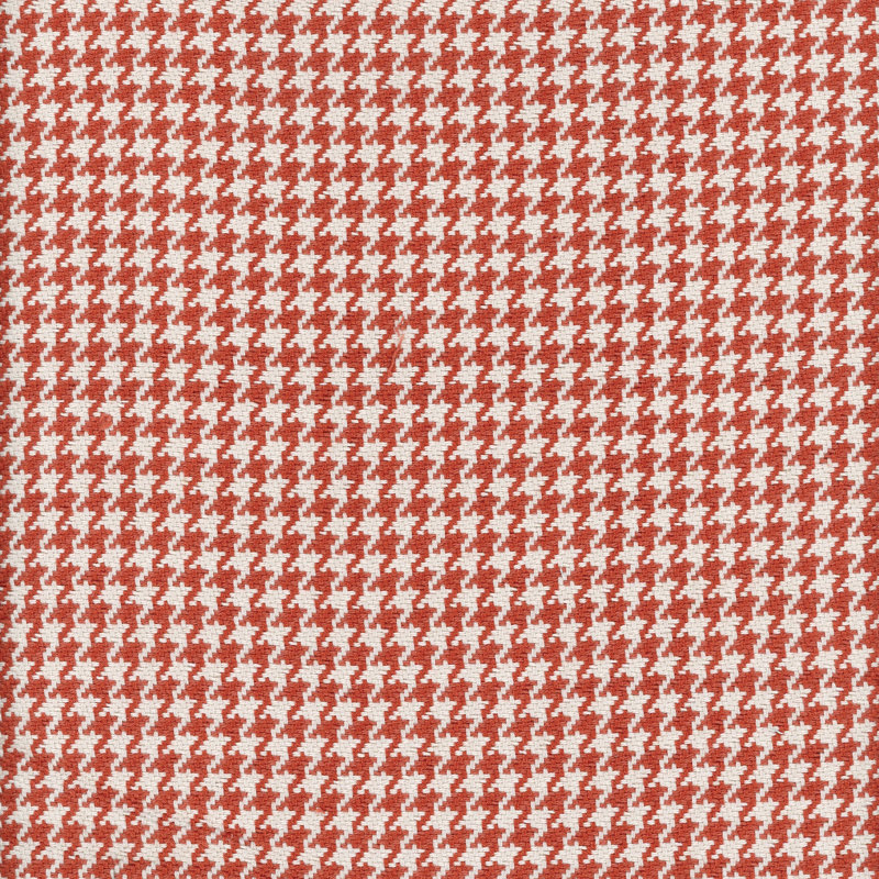 Tissu pied-de-poule, Paprika