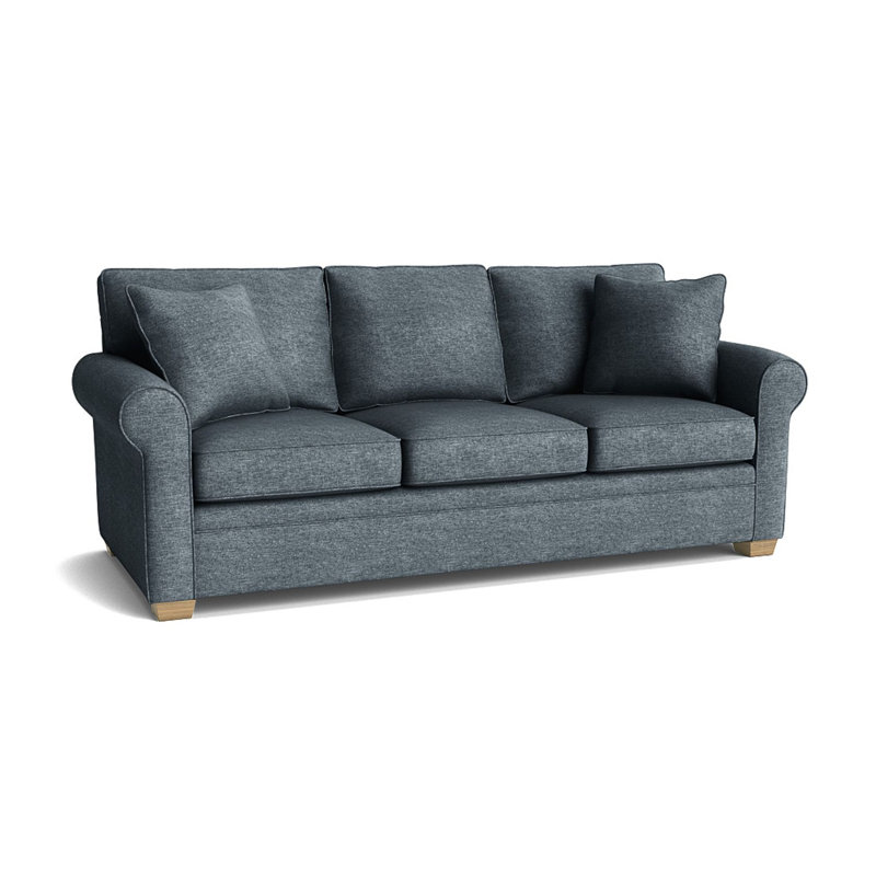 Quaker Upholstered 84'' Sofa, Unfinished, Jango Copen