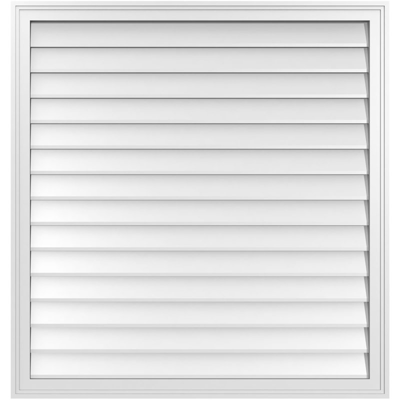 Cadre en brique, brun clair apprêté, H 42 po x l 40 po x P 1,5 po