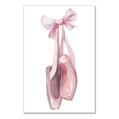 Art sur toile pour chaussures de ballet doux Bergman