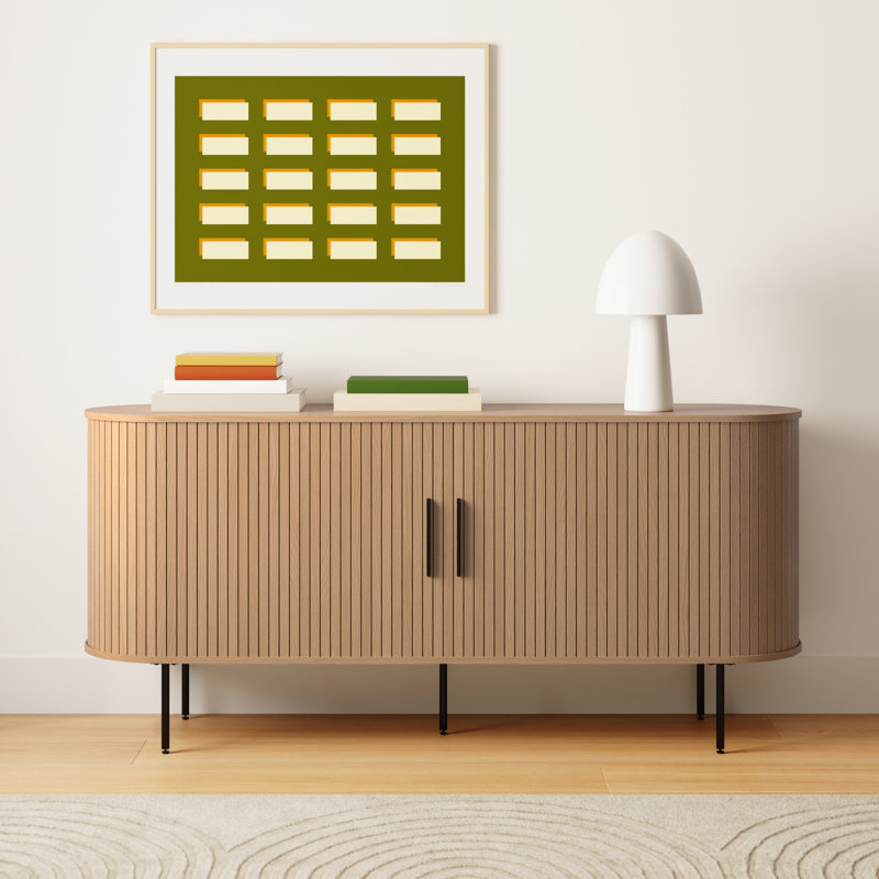 Iris 71'' Sideboard, Natural Oak