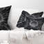Coussin lombaire abstrait abstrait