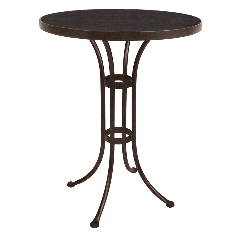 Outdoor Round Counter Table, Urban Shift, Copper Creek, 30" W x 30" L x 38.5" H