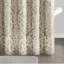 Rideau de douche jacquard