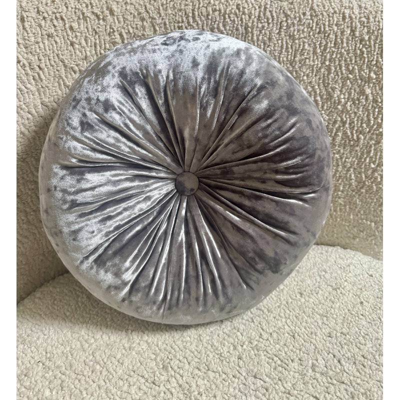 Coussin Therese, H 12 po x l 12 po, Nickel broyé