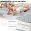 Matelas de futon japonais pliable pour lit d'invité-108830704-108830709-108830714