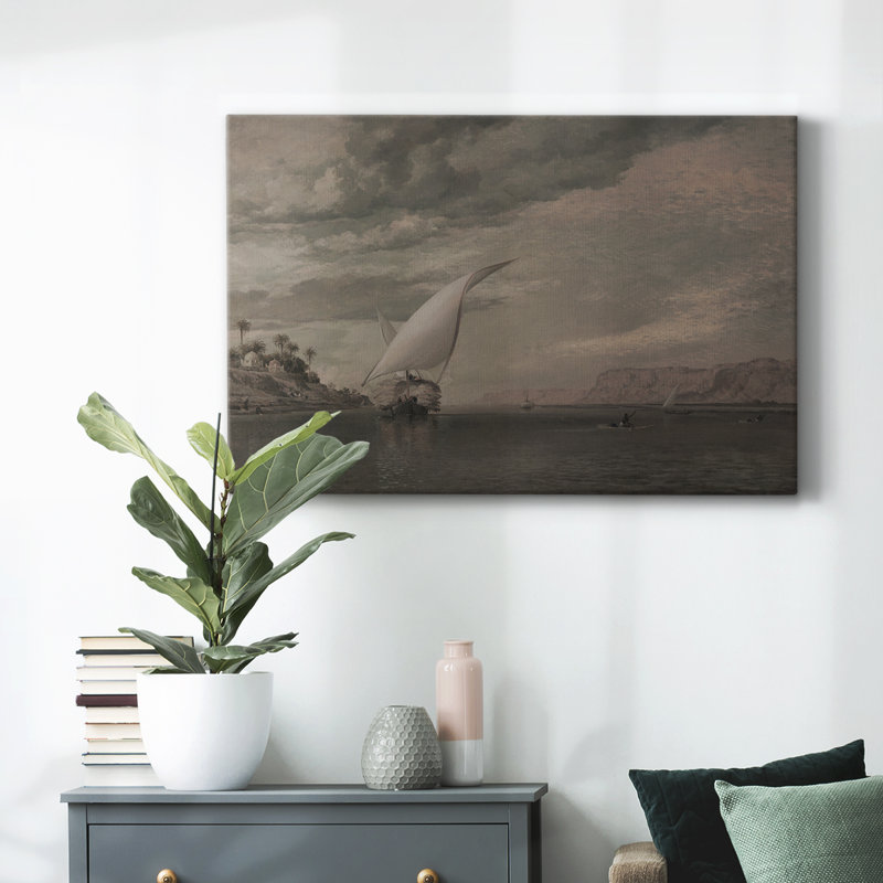«Vintage Nautical» par Cxxxvi, reproduction d'art sur toile, H 41 po x l 61 po