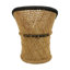 Naim Wicker Outdoor Armless Lounge Chair