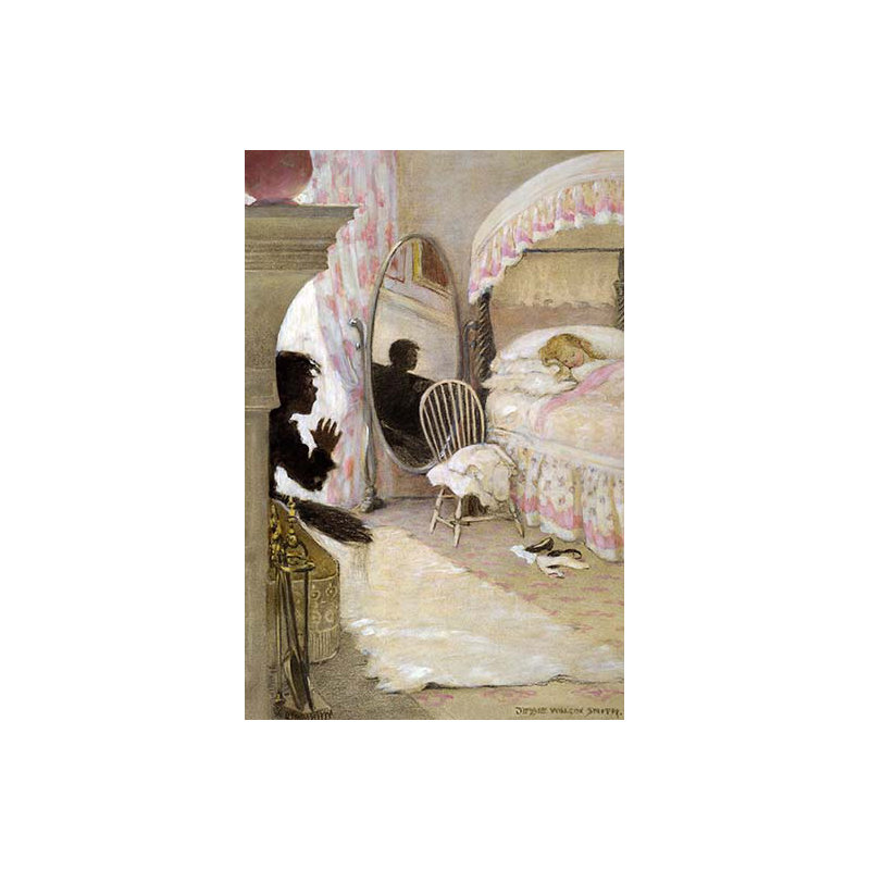 « no, it cannot sale » par jesse willcox smith, impression, 30" H x 20" W x 1.5" D