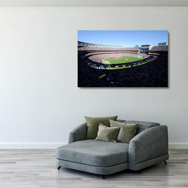 Qualcomm Stadium, H 25 po x l 40 po
