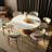 Vicente 5/7 - Piece Kitchen Round Dining Table Set Farmhouse Round Pedestal (1 Table 4/6 Chairs)-1881260100-2135210316-1881260102