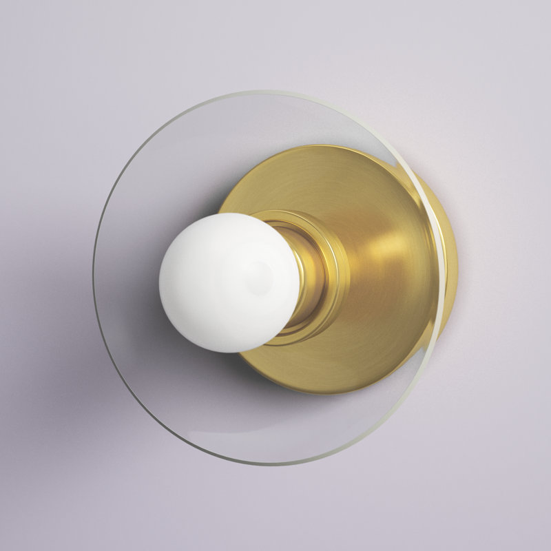 Asberry Steel Armed Sconce